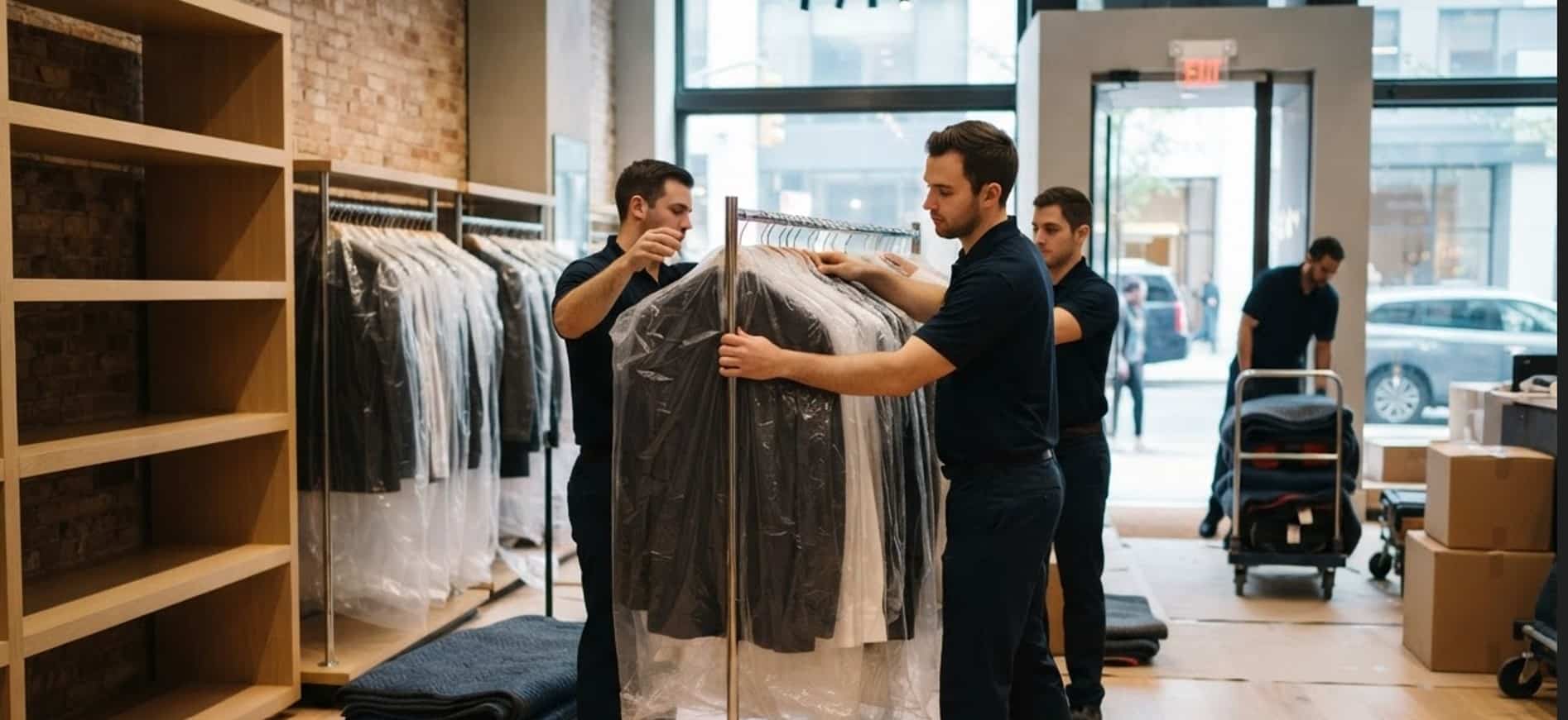 déménagement boutique